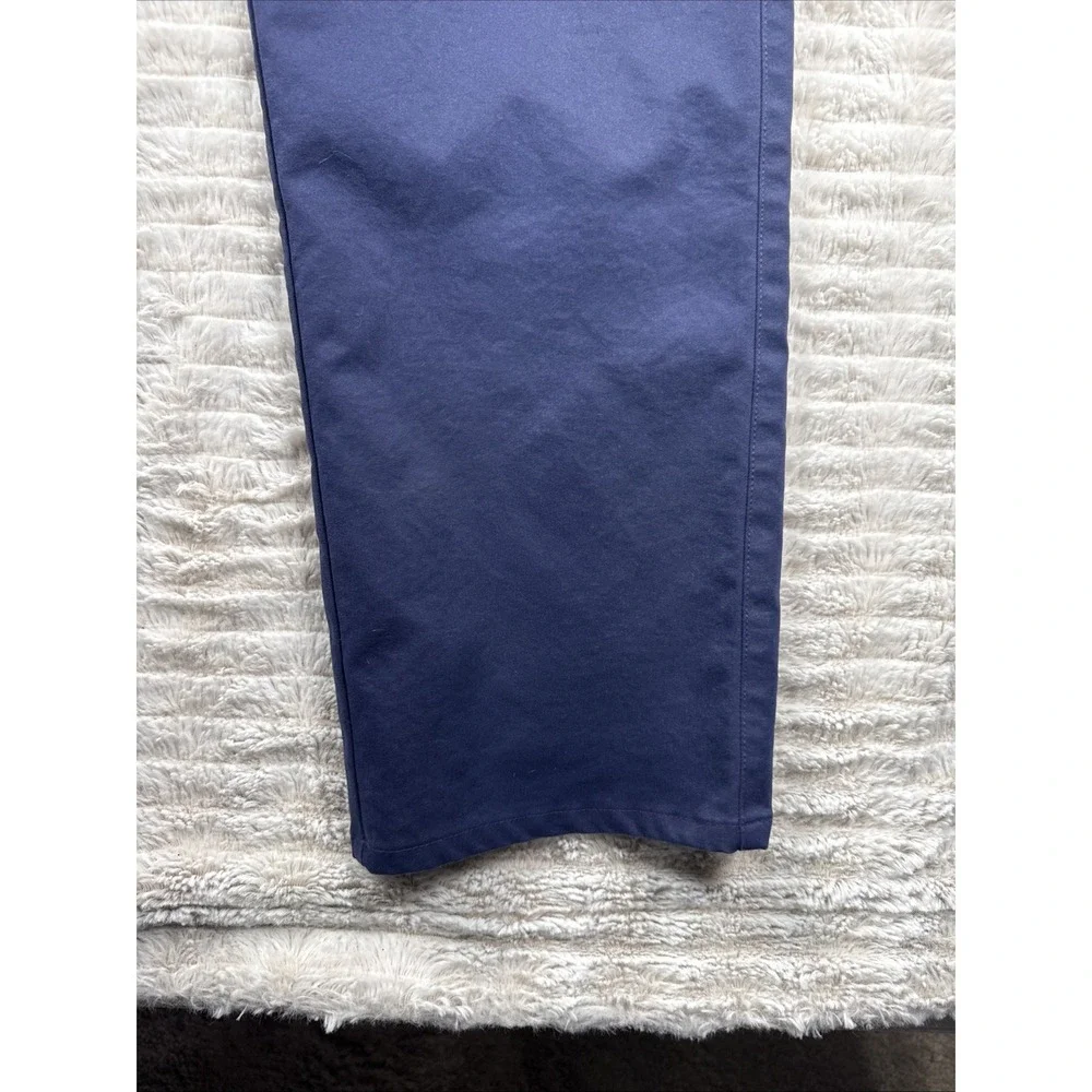 Peter Millar EB66 Mens Size 40x32 Golf Pants‎ Crown Sport Navy Blue EUC Comfy